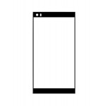 Replacement Front Glass For Lg Q8 Black By - Maxbhi.com