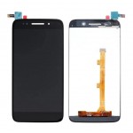 Lcd With Touch Screen For Alcatel Idol 5 Black By - Maxbhi Com