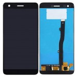 Lcd With Touch Screen For Zte Blade A3 Black By - Maxbhi Com