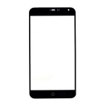 Replacement Front Glass For Meizu Mx4 Black By - Maxbhi.com