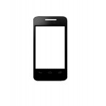 Replacement Front Glass For Alcatel One Touch Pixi White By - Maxbhi.com