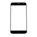 Replacement Front Glass For Meizu Mx3 Black By - Maxbhi.com