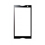 Replacement Front Glass For Pantech Vega No 6 Black By - Maxbhi.com