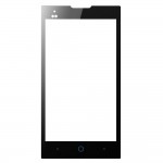 Replacement Front Glass For Zte Blade G Black By - Maxbhi Com