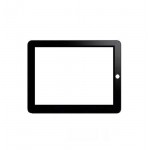 Replacement Front Glass For Notion Ink Adam Transflexive Display And Wifi Black By - Maxbhi.com