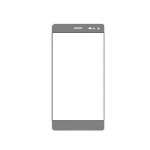 Replacement Front Glass For Innjoo Max 2 Grey By - Maxbhi.com