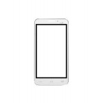 Replacement Front Glass For Alcatel One Touch Snap Dual Sim With Dual Sim Silver By - Maxbhi.com