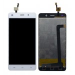 Lcd With Touch Screen For Comio C1 White By - Maxbhi Com