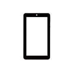 Replacement Front Glass For Torque Droidz Drive S White By - Maxbhi.com