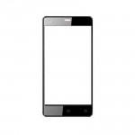 Replacement Front Glass For Gaba A7 Black By - Maxbhi.com