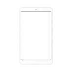 Replacement Front Glass For Penta Tpad Ws802x White By - Maxbhi.com