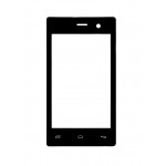 Replacement Front Glass For Videocon Infinium Z41 Aire Black By - Maxbhi.com