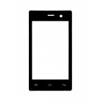Replacement Front Glass For Videocon Infinium Z41 Aire Black By - Maxbhi.com