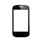 Replacement Front Glass For Alcatel One Touch Pop C1 Black By - Maxbhi.com
