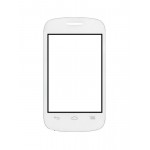 Replacement Front Glass For Alcatel One Touch Pop C1 White By - Maxbhi.com