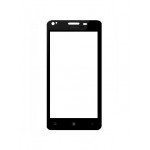 Replacement Front Glass For Videocon Infinium Z52 Inspire Black By - Maxbhi.com