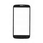 Replacement Front Glass For Alcatel One Touch Pop C7 Black By - Maxbhi.com