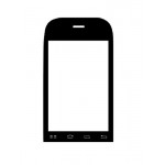 Replacement Front Glass For Videocon Zeus V7500 Black By - Maxbhi.com
