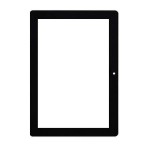 Replacement Front Glass For Amazon Kindle Fire Hdx 8.9 Wifi Only Black By - Maxbhi.com