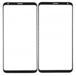 Replacement Front Glass For Lg V30 Plus Black By - Maxbhi Com