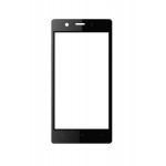Replacement Front Glass For Qmobile Noir I6 Black By - Maxbhi.com