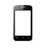 Replacement Front Glass For Hitech S230 Amaze White By - Maxbhi.com