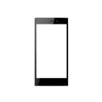Replacement Front Glass For Iuni U2 Black By - Maxbhi.com