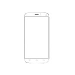 Replacement Front Glass For Blu Life One X White By - Maxbhi.com