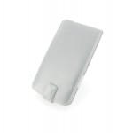 Flip Cover For Zte Reliance D286 White By - Maxbhi.com