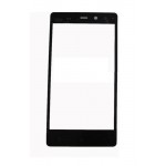 Replacement Front Glass For Qmobile Noir Z4 Black By - Maxbhi.com