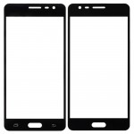 Replacement Front Glass For Samsung Galaxy J3 Pro Black By - Maxbhi Com