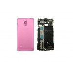 Full Body Housing For Samsung Galaxy Note 4 Usa Pink - Maxbhi Com