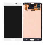 Lcd With Touch Screen For Samsung Galaxy Note 4 Usa White By - Maxbhi Com