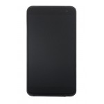 Lcd With Touch Screen For Vodafone Smart Platinum 7 Black By - Maxbhi.com