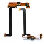 Charging Connector Flex Cable For Xiaomi Mi2 With Mic White