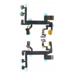 Power Button Flex Cable For Apple Iphone 5s On Off Flex Pcb By - Maxbhi Com