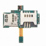Sim Connector Flex Cable For Samsung Galaxy S I9000 With MMC Connector