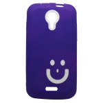 Smiley Back Case for Micromax Canvas HD A116