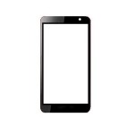 Replacement Front Glass For Alcatel One Touch Scribe Hd Black By - Maxbhi.com
