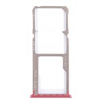 Sim Card Holder Tray For Oppo A1 Red - Maxbhi Com