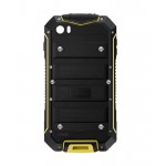 Back Panel Cover For Geotel A1 Yellow - Maxbhi.com