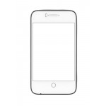 Replacement Front Glass For Alcatel One Touch Fire C White By - Maxbhi.com