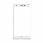 Replacement Front Glass For Nuu X5 White By - Maxbhi.com