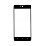 Replacement Front Glass For Wiko Rainbow Lite 4g Black By - Maxbhi.com