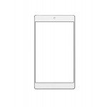 Replacement Front Glass For Alcatel Pop 7 Lte White By - Maxbhi.com