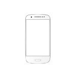 Replacement Front Glass For Josh Fortune 9 White By - Maxbhi.com