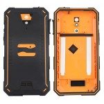 Back Panel Cover For Nomu S10 Orange - Maxbhi Com