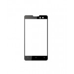 Replacement Front Glass For Cloudfone Thrill 400qx Black By - Maxbhi.com