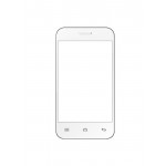 Replacement Front Glass For Videocon Infinium Zest Flame White By - Maxbhi.com