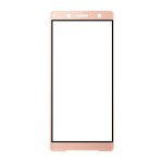 Replacement Front Glass For Sony Xperia Xz2 Compact Pink By - Maxbhi.com